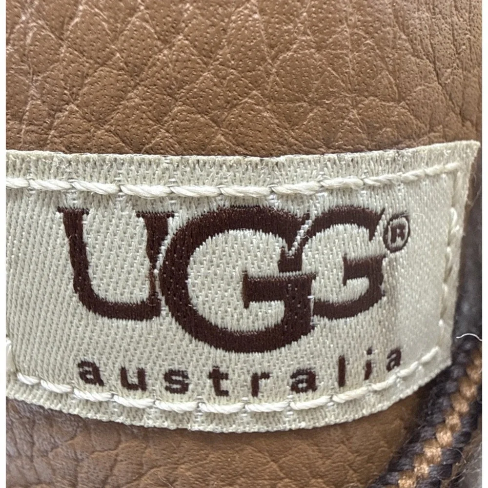 UGG Adirondack II Waterproof Leather Fur Snow Boots Size US 7 Women